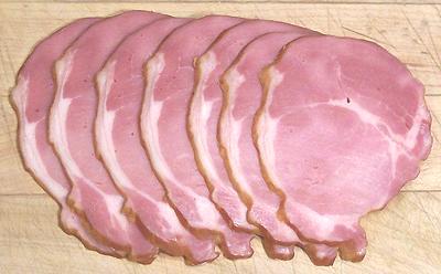 Slices of Canadian Bacon
