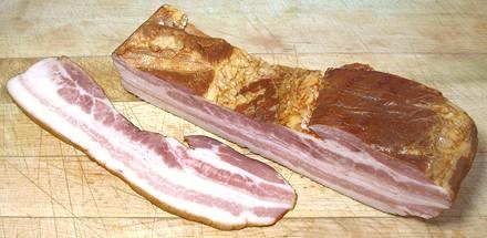 Bacon Slab and Strip