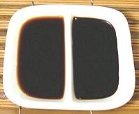 Regular and Dark Soy Sauces