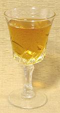 Glass of Calvados