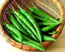 Long Green Volcano Peppers