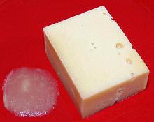 Wedge of Alta Badia Cheese