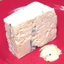 Wedge of Gorgonzola Cheese