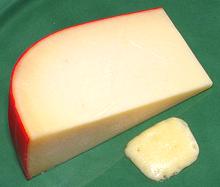 Wedge of Gouda Cheese
