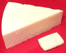 Wedge of Kefalotiri Cheese