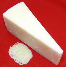 Wedge of Kefalogravoera Cheese