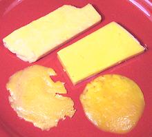 Slices of Pinconning Cheese