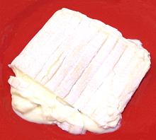 Slab of Robiola Bosina Cheese