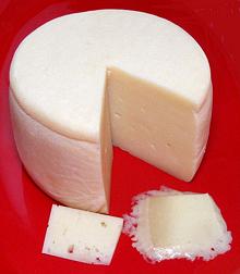 Wheel of Vlahotiri Cheese
