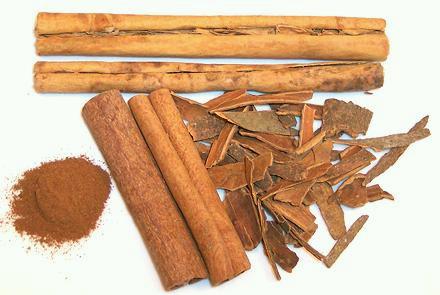 Forms of Cinnamon and Cassia Bark
