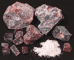 Indian Black Salt Crystals