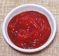 Dish of Tomato Ketchup