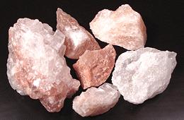 Himalayan Pink Salt crystals