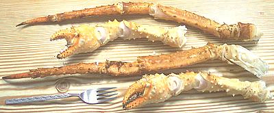 King Crab parts