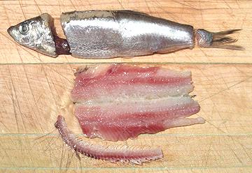 Whole Canned Kilka fish, and Disasembled