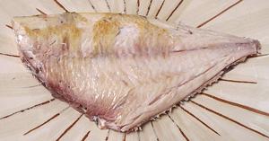 Pacific Pomfret Steamed and Skinned