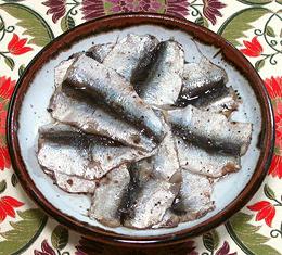 Dish of Baltic Sprat Fillets