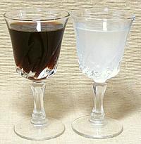 Glasss of different Cane Vinegars
