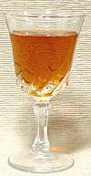 Glass of Pineapple Vinegar