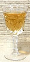 Glass of Tarragon Vinegar