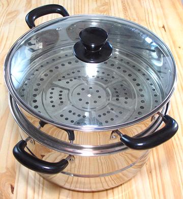 Two Level Stainless Steamer