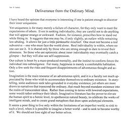 Jon Lackey on Deliverance from the Ordinary Mind