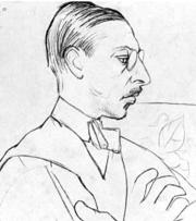 Picasso Portrait of Stravinsky (cropped)