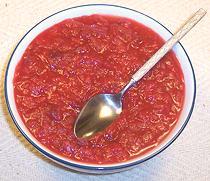 Bowl of Cranberry Sauce