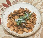 Dish of Sautéed Mushrooms
