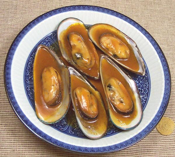Dish of Mussel Appetizer