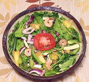Bowl of Spinach Mixed Salad