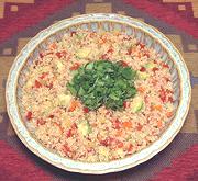 Dish of Quinoa Vegie Salad