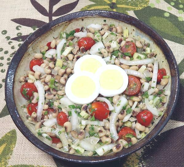 Dish of Black Eyed Pea Salad #2