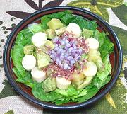 Dish of Palm Hearts & Avocado Salad