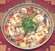 Bowl of Chilean Seafood Soup