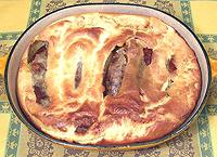 Baking Dish of Toad in the Hole
