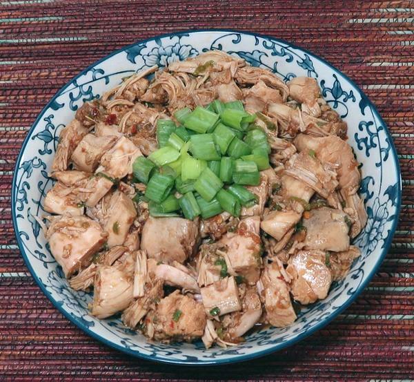 Dish of Cold Fish-fragrant Chicken