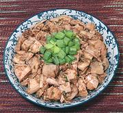 Dish of Cold Fish-fragrant Chicken