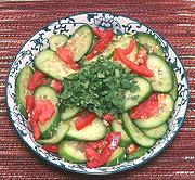 Dish of Cucumber Salad, Yunnan - Dai