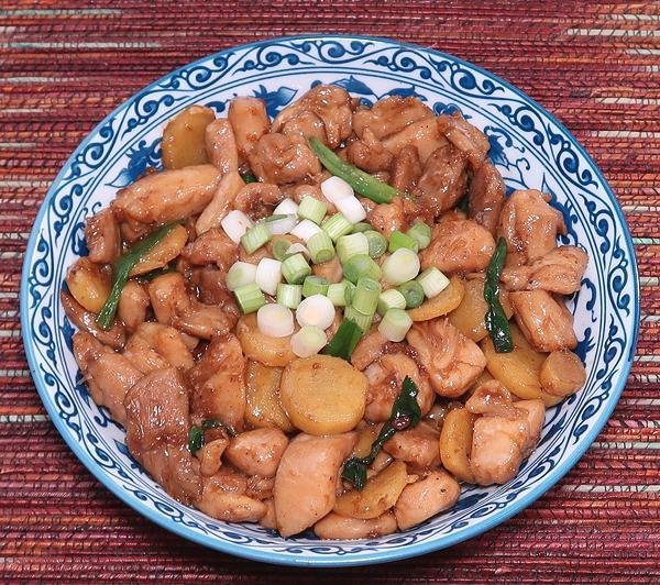Dish of Chicken with Ginger