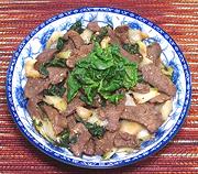 Dish of Beef & Choy 5-Spice