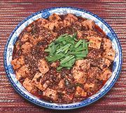 Dish of Mapo Tofu