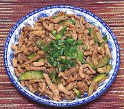 Dish of Pork with Cucumber