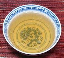 Bowl of Soy Sauce Sesame Oil Vegetable Stock