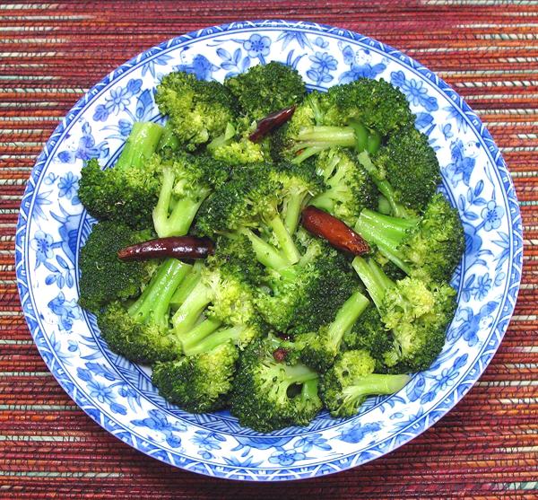Dish of Broccoli, Sichuan