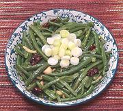 Dish of Green Beans with Ginger