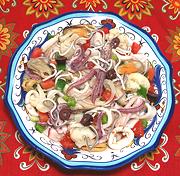 Bowl of Seafood Salad