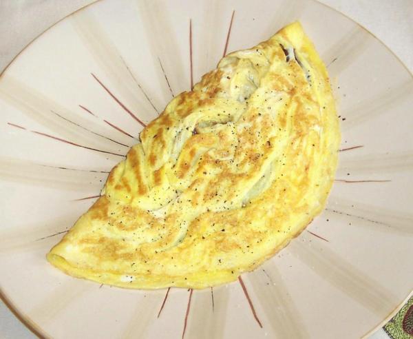 French Omelet, Ready to be Served