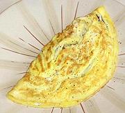 French Savory Omelet, ready to Serve