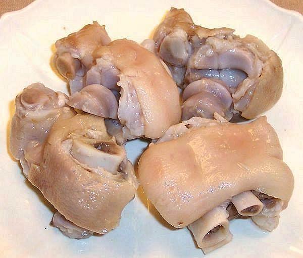Dish of Pickled Pig Feet